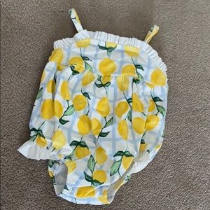 Janie and Jack Lemon Swimsuit